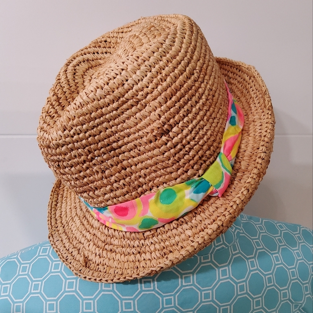 Lilly Pulitzer Poolside Fedora Hat